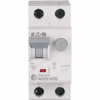 RCD 1P+N-pole B 16A 30mA 6kA AC