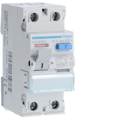 RCD 25A 30mA 2pole type A HI