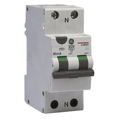RCD 2P AC, 6kA DM60B20/030