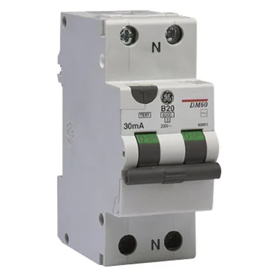 RCD 2P AC, 6kA DM60C16/030