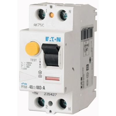 RCD, 40A, 2 poles, PFIM-40/2/01-S/A-MW