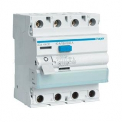 RCD 40A 300mA 4pole type A