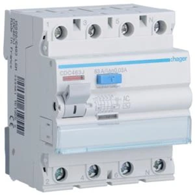 RCD 63A 30mA 4pole AC type