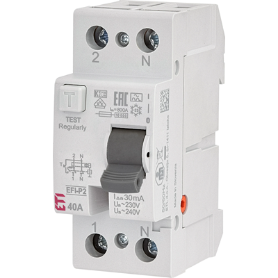 RCD EFI6-P2 AC 25/0,03 6kA 2-polig