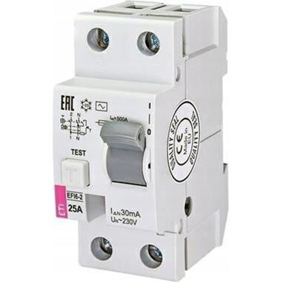 RCD EFI6-P2 AC 25/0,03 6kA 2-polig