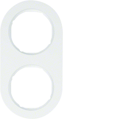 R.CLASSIC Double frame glossy white
