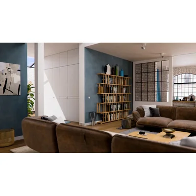 R.CLASSIC Estructura individual, cristal negro