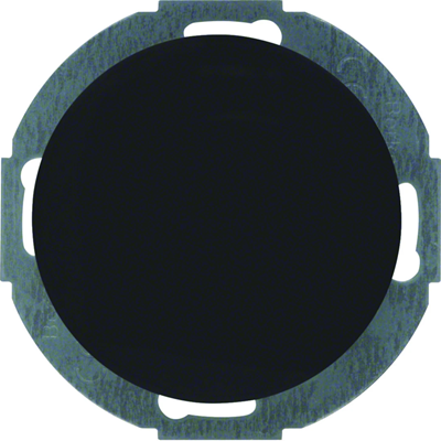 R.CLASSIC Glänzend schwarze Abdeckkappe mit Frontplatte