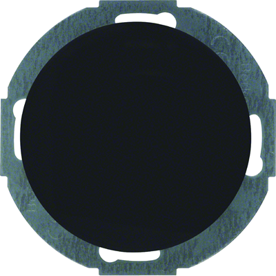 R.CLASSIC Gloss black cover cap with front plate