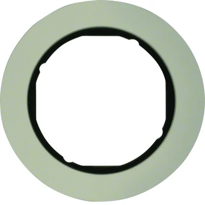R.CLASSIC Rahmen 1fach Aluminium/Schwarz