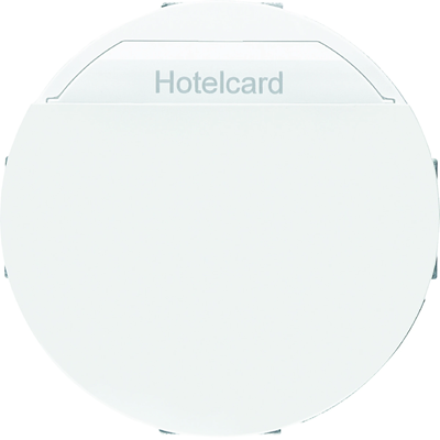 R.CLASSIC/SERIE 1930 Relay switch for hotel card glossy white
