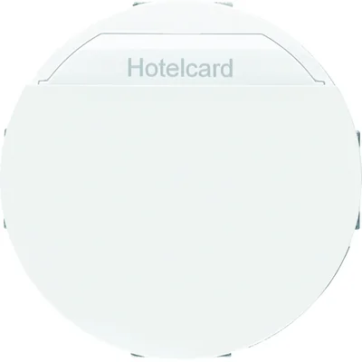 R.CLASSIC/SERIE 1930 Relay switch for hotel card glossy white