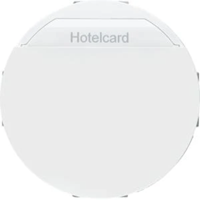 R.CLASSIC/SERIE 1930 Relay switch for hotel card glossy white