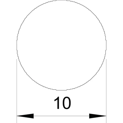 RD 10-V2A Przewód okrągły rolka 50kg