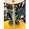 REA II Table lamp E27 IP20 gold with black shade