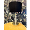 REA II Table lamp E27 IP20 gold with black shade