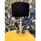 REA II Table lamp E27 IP20 gold with black shade