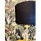 REA II Table lamp E27 IP20 gold with black shade