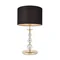 REA II Table lamp E27 IP20 gold with black shade