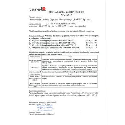 Receiver isolating plug 16A/400V 3p+n+z IP-44 115