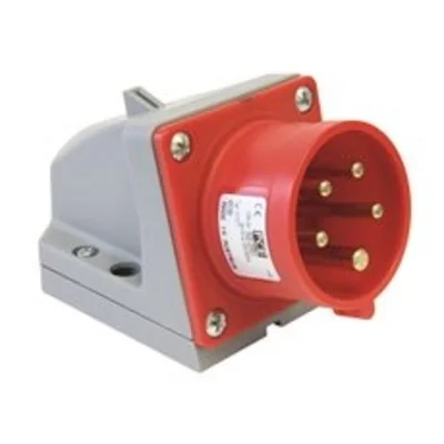 Receiver plug IP44 16A 400V 3P+E