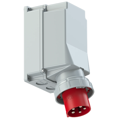 Receiver plug IP67 125A 400V 3P+Z+N