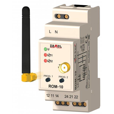 Récepteur radio modulaire 2 canaux TYPE : ROM-10