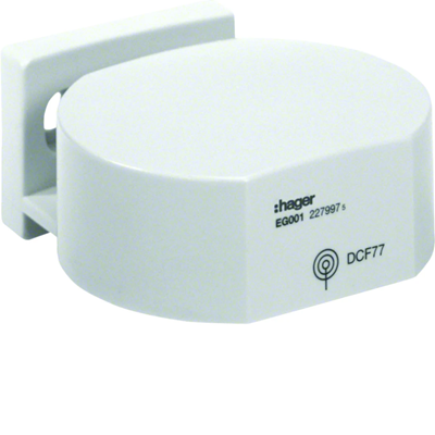 Receptor de radio DCF77 para sincronización de relojes EG103/EG401/EG471
