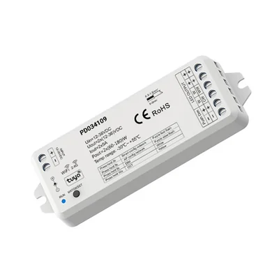 Receptor NEXTEC SKY SC + CCT / 2 en 1 / 12-24 V / 2 x 5 A / WIFI TUYA