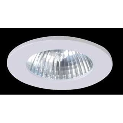 Recessed luminaire halogen white matte eyelet