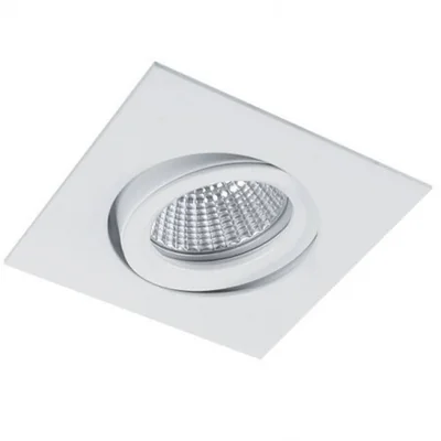 Recessed luminaire halogen white matte eyelet