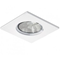 Recessed luminaire IP65 sealed white mat