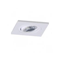 Recessed luminaire, matt white eyelet