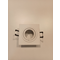 Recessed luminaire, matt white eyelet