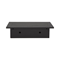 Recessed sockets 3x230VAC black