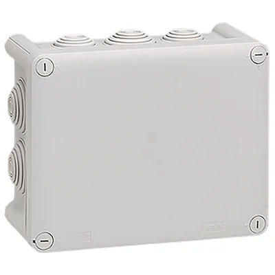 Rechteckige Box mit Ösen 180x140x74 mm PLEXO55
