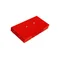 Rechteckige Brandschutzdose E90 Durchgang 3x3x4mm2 103x30x197mm rot