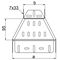 Reducción simétrica, RKSJ300/200H60