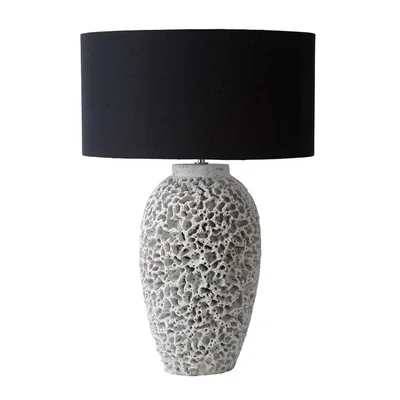 REEF Lampada da tavolo in cemento