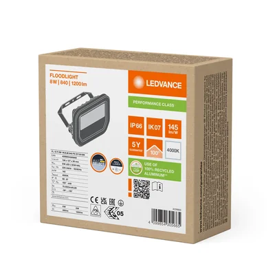 Reflektor FLOODLIGHT 10 8W 1K2LM 840 PS SY100 BK