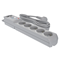 Regleta con fusible y sistema de protección contra sobretensiones profesional 5 tomas 2 puertos USB longitud 3m 10A 230V 2300W gris