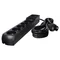 Regleta con fusible y sistema de protección contra sobretensiones profesional, 5 tomas, longitud 1,5 m, 10 A 230 V 2300 W, negro