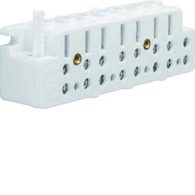 Regleta de bornes para contador 63A 3+N