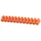 Regleta termoplástica roscada 4mm2 12 vías