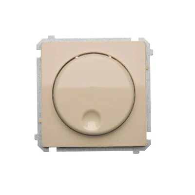 Regulador de intensidad giratorio (módulo) 20-500W 230V beige