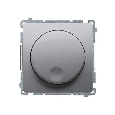 Regulador de intensidad pulsador (módulo) 20-500W 230V inox (metálico)
