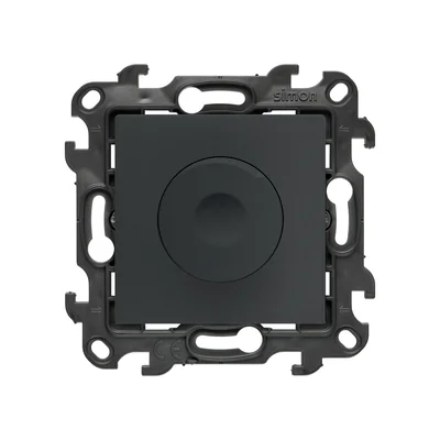 Regulador rotatorio SIMON 24 para LED regulables de 6–600W 230V, grafito mate