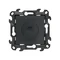 Regulador rotatorio SIMON 24 para LED regulables de 6–600W 230V, grafito mate