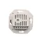 Régulateur de température avec capteur interne (module) 16A 230V anthracite (métallique)