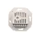 Régulateur de température avec capteur interne (module) 16A 230V blanc